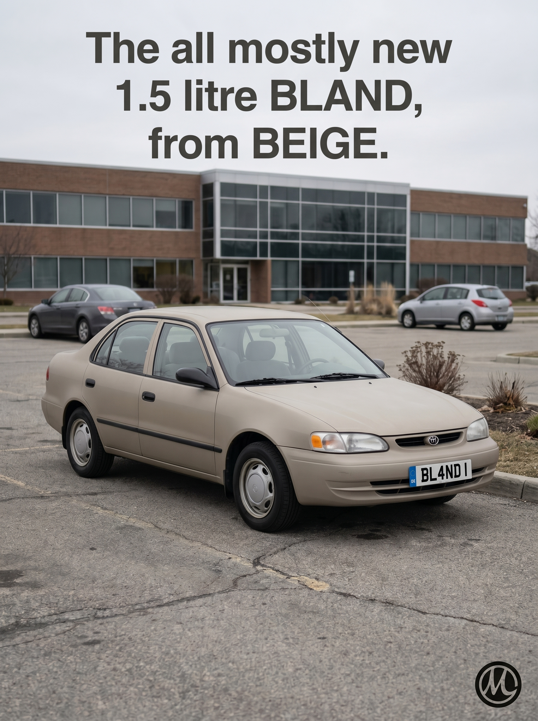 Bland Car from Beige